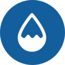 Blue Drop Icon